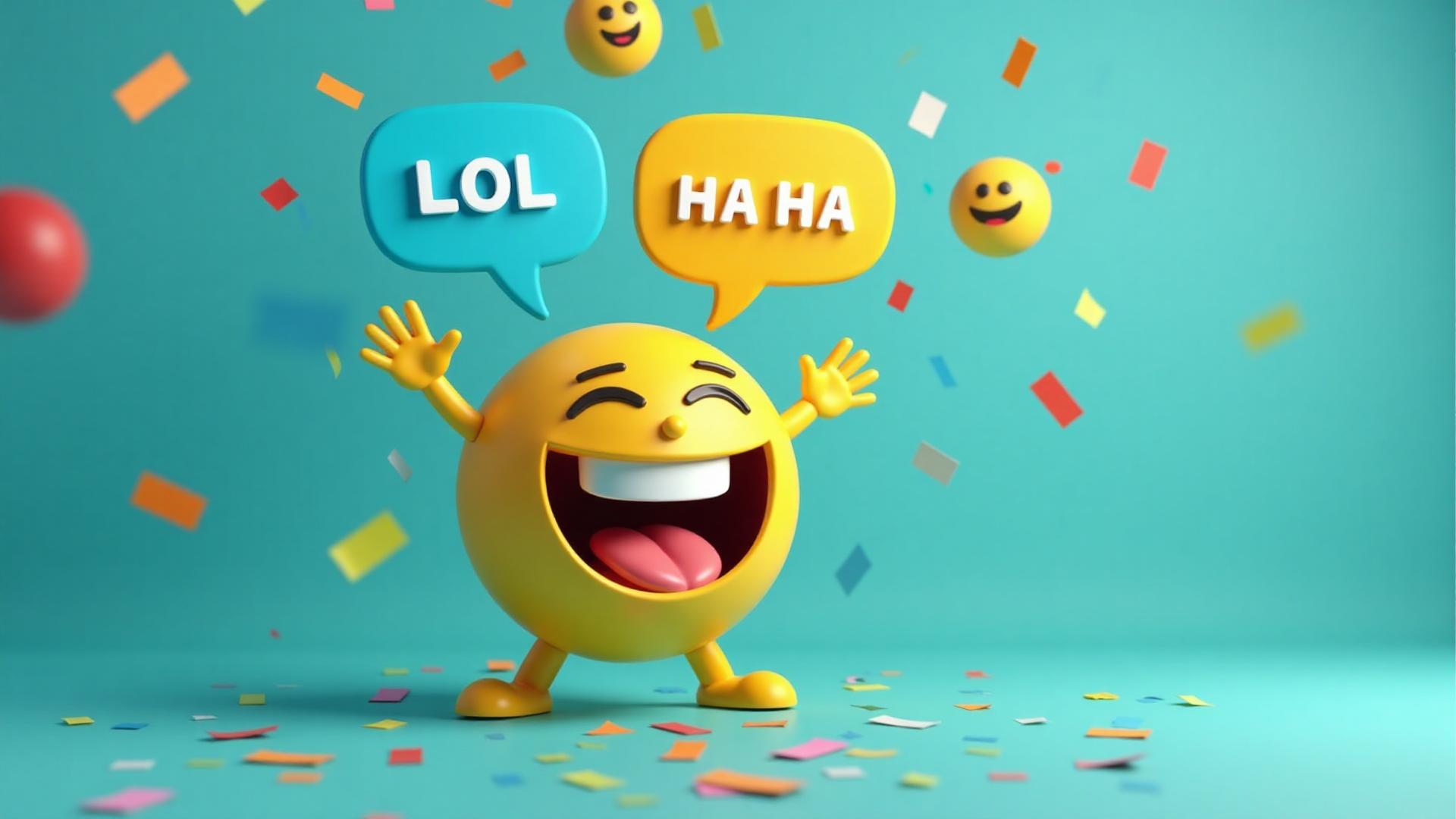 Emoji qui rit